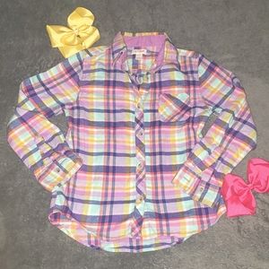 Girls Flannel M7/8